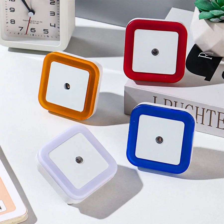 Plug in Dimmable Led Night Light ,4Pack white light