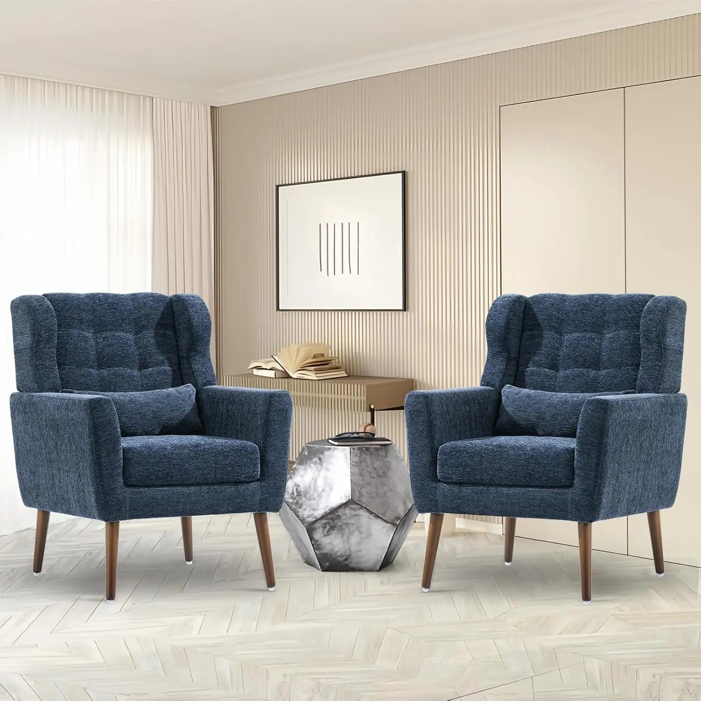 Accent Chairs Set of 2 for Living Room,