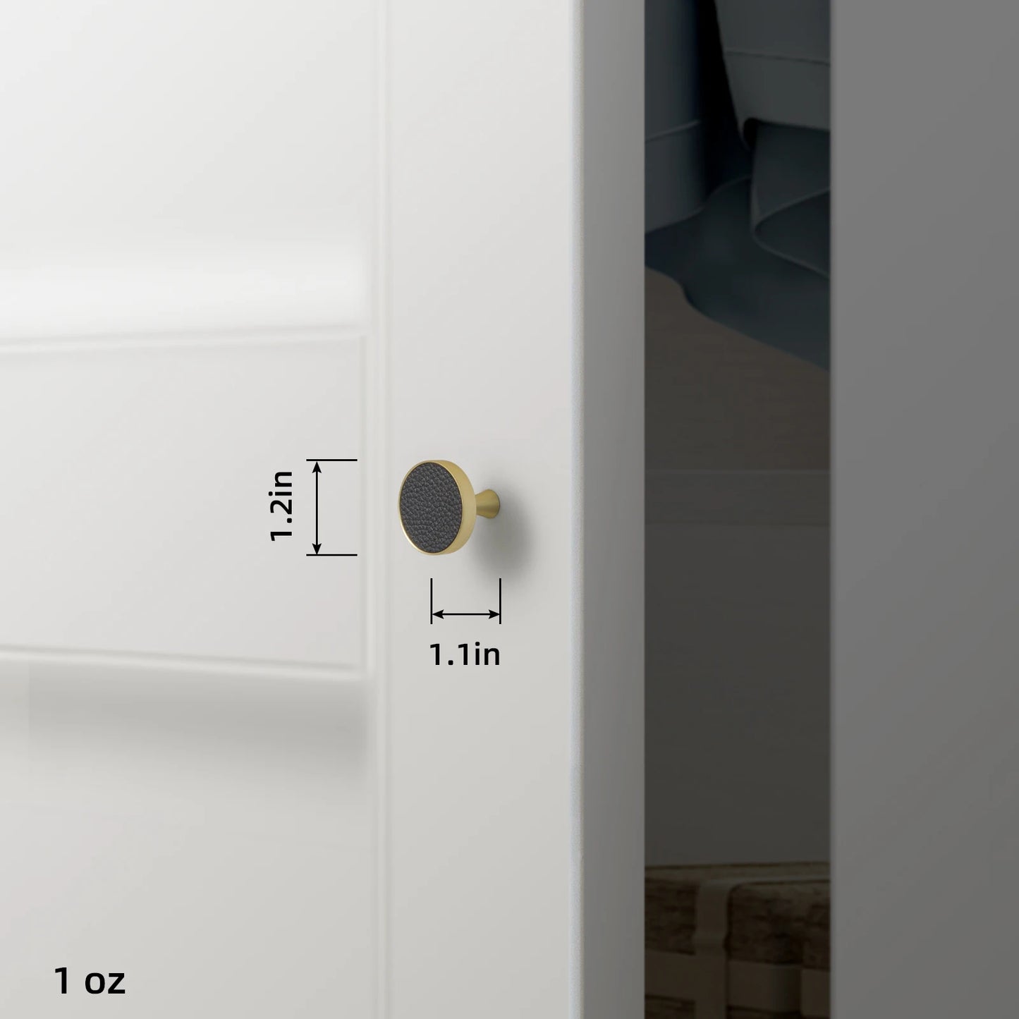 Goo-Ki Antique Brass Cabinet Handles -