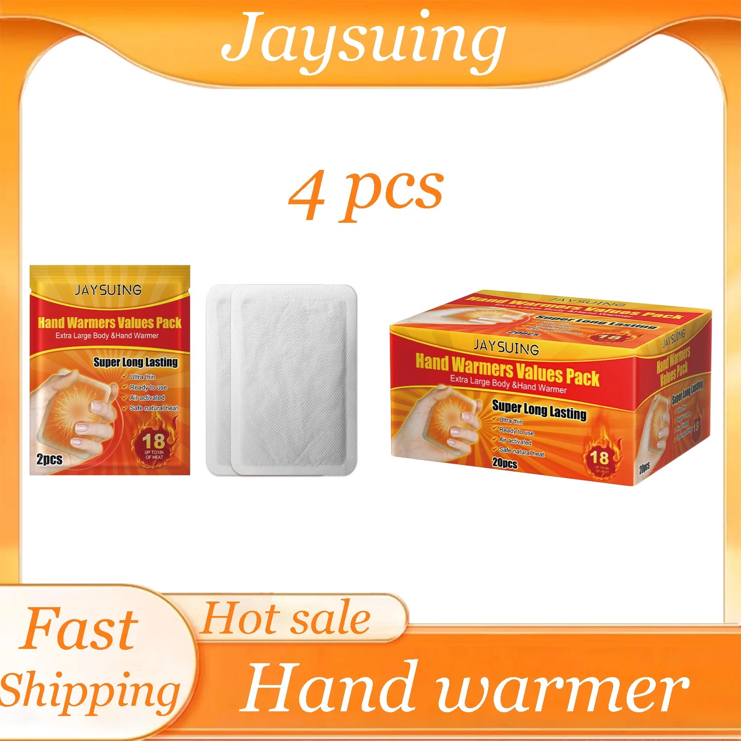 Winter Hand Warmer Pack Quick Heating Pad