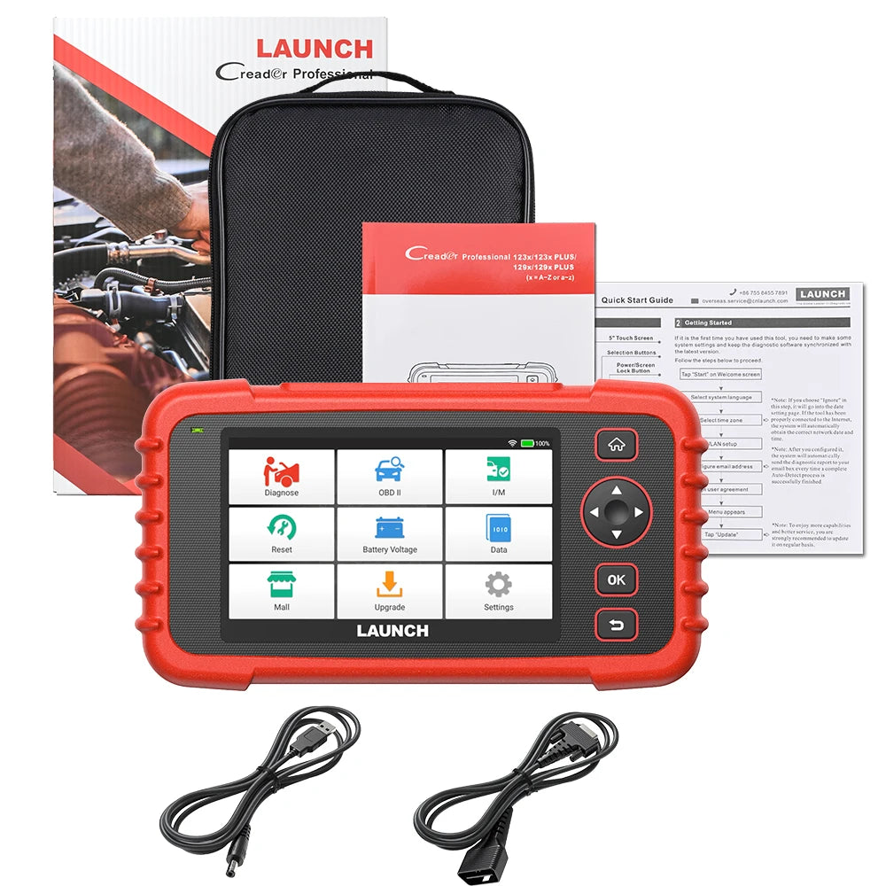 New LAUNCH CRP129X PLUS OBD2 Scanner Auto Code Reader Car Diagnostic Tools Automotive Diagnost Scan Diagnosis Free Shipping