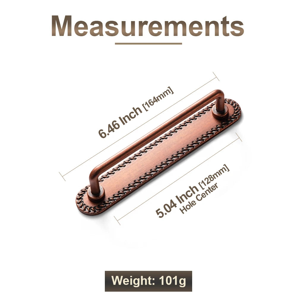 Goo-Ki Antique Brass Cabinet Pulls, Retro Drawer Pulls Casual Luxury Solid Zinc Cabinet Hardware for Drawer,Cupboard, Wardrobe