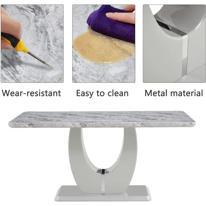 Modern 6-Seater Dining Set,