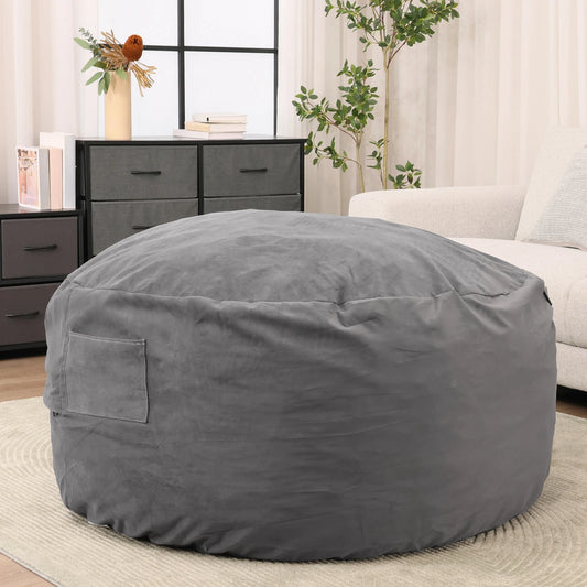JHK Oversized 3/4FT Bean Bag Chair