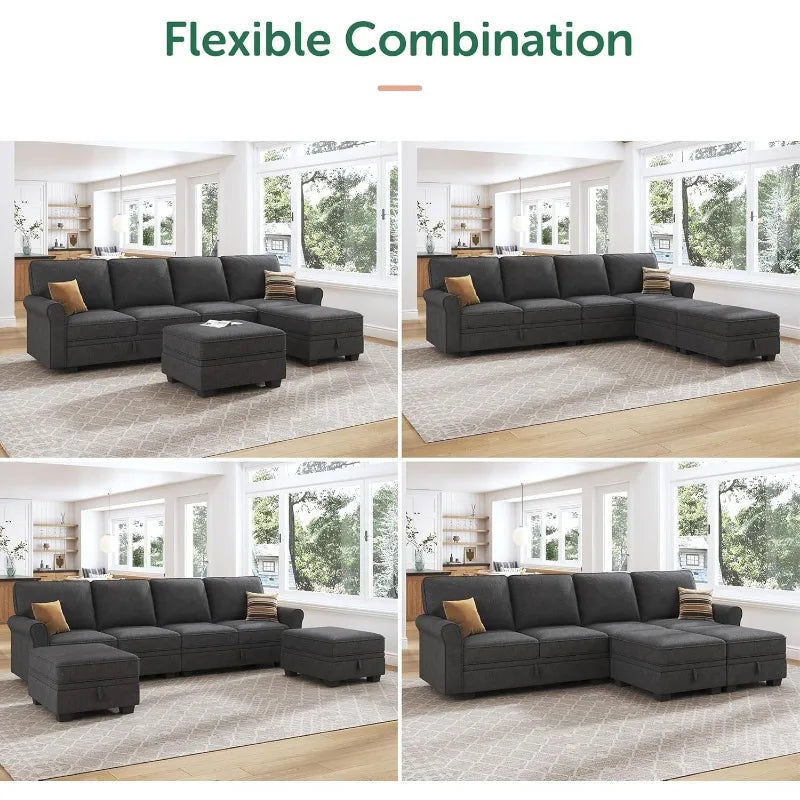 Storage Sectional Sofa