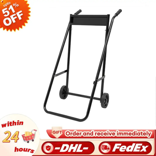 Electroplated Foldable Heavy Duty Outboard Autoboard Motor Boat Carrier