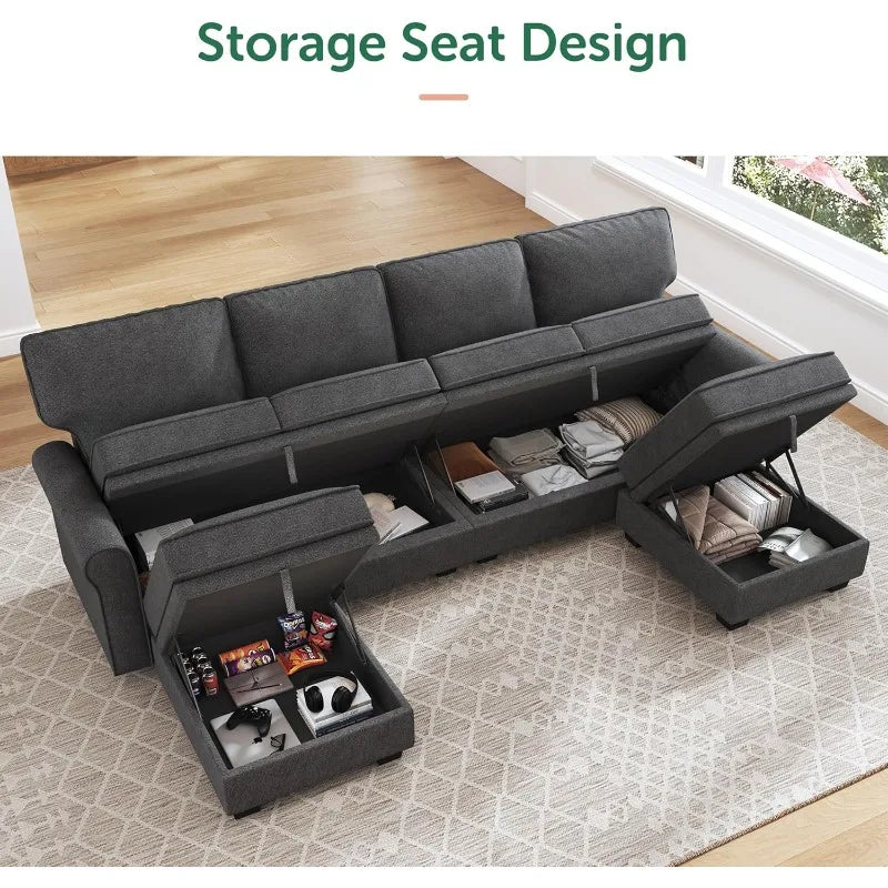 Storage Sectional Sofa