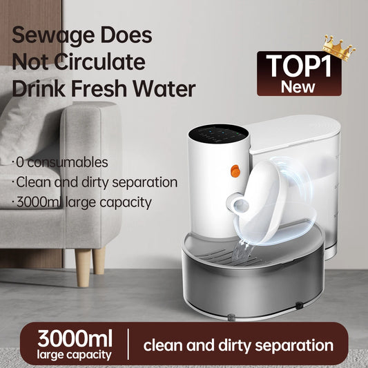 Smart Pet Water Dispenser Wireless Cat Water Fountain