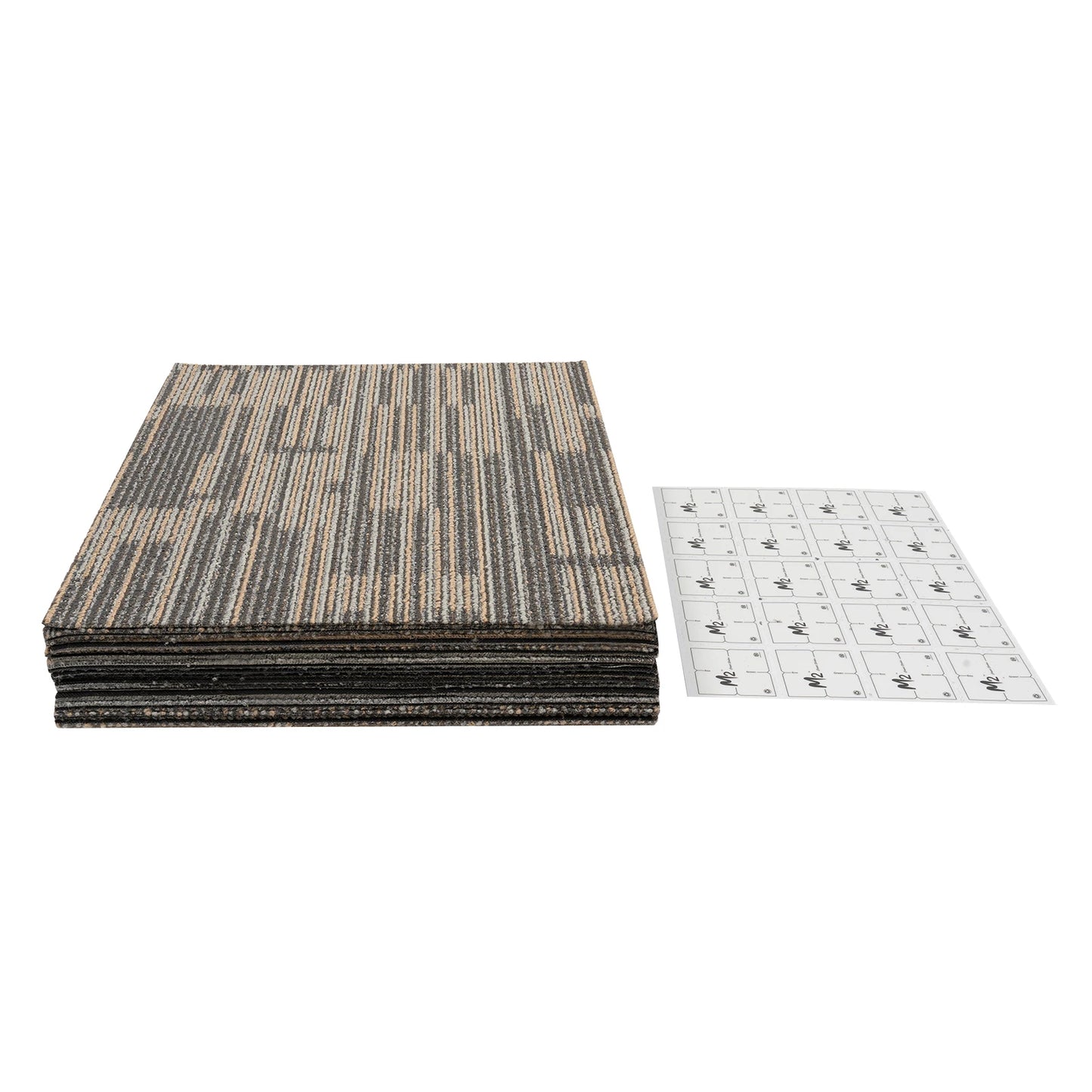20Pcs Commercial Adhesive Carpet Tile Square Floor